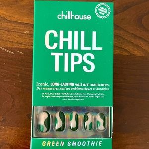 TWO PAIRS Chillhouse press-on nails in “Green Smoothie” and “Chill at the Disco”